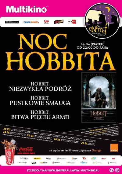 Noc Hobbita - plakat