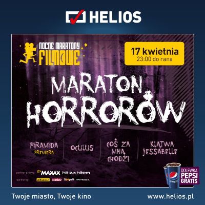 Maraton horrorów - plakat