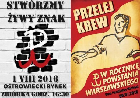 Akcja Przelej krew w rocznicę Powstania Warszawskiego