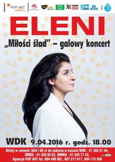 Eleni wystąpi w Kielcach