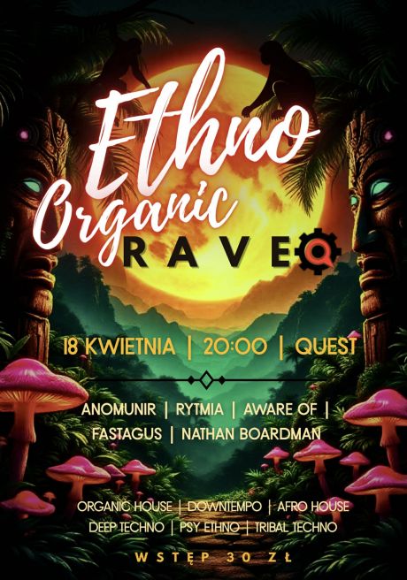 Ethno Organic Rave 🌴 Organic House🎵Afro House🌀Deep Techno✨Psy Ethno🎶Tribal Techno